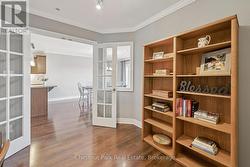 Lots of natural light with French doors & window - 