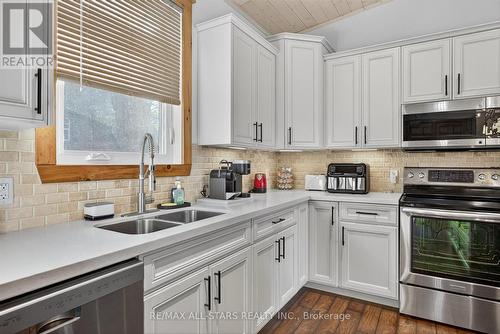 38 Pheasant Street, Kawartha Lakes (Emily), ON - Indoor Photo Showing Kitchen With Double Sink