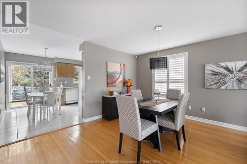 166 Eveleigh Crescent, Windsor, ON - Indoor Photo Showing Dining Room