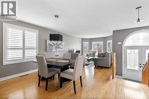 166 Eveleigh Crescent, Windsor, ON - Indoor Photo Showing Dining Room