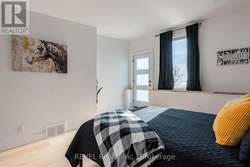 Door to the patio - 80 Lighthouse Drive, Haldimand (Dunnville), ON - Indoor Photo Showing Bedroom