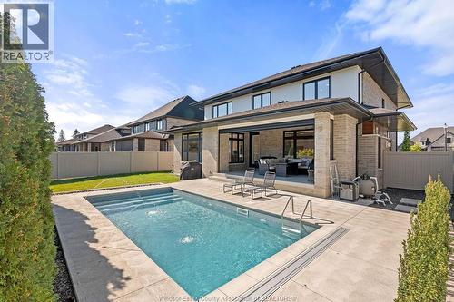 258 Xavier Circle, Lakeshore, ON - Outdoor With In Ground Pool
