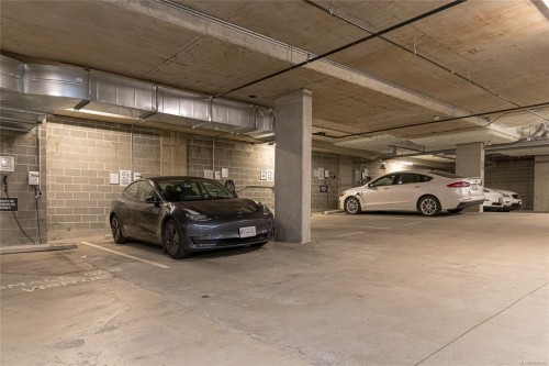 210-991 Mckenzie Ave, Saanich, BC - Indoor Photo Showing Garage