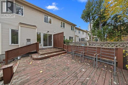 107 Corsica Private, Ottawa, ON - Outdoor With Deck Patio Veranda With Exterior