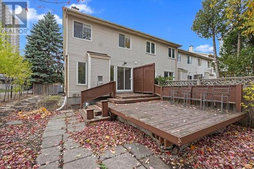 107 Corsica Private, Ottawa, ON - Outdoor With Deck Patio Veranda With Exterior