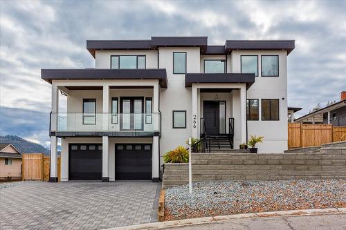 266 Ranchhill Court, Kelowna, BC - Outdoor With Balcony With Facade