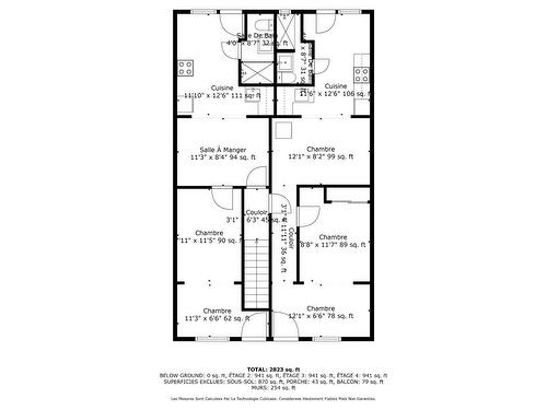 Plan (croquis) - 3426  - 3432 Rue Bercy, Montréal (Le Plateau-Mont-Royal), QC - Other