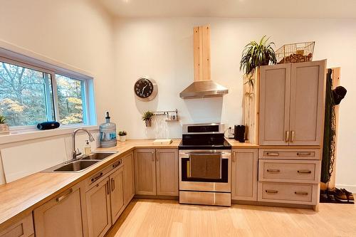 Cuisine - 18 Rue Des Draveurs, La Minerve, QC - Indoor Photo Showing Kitchen With Double Sink