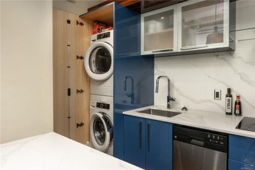 216-1029 View St, Victoria, BC - Indoor Photo Showing Laundry Room