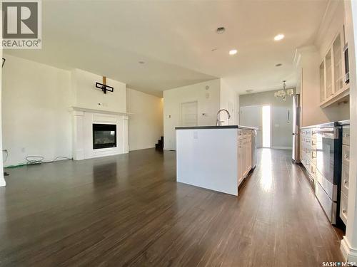 A & B 422 St Mary Street, Esterhazy, SK - Indoor With Fireplace