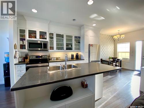 A & B 422 St Mary Street, Esterhazy, SK - Indoor Photo Showing Kitchen With Double Sink With Upgraded Kitchen