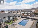 NOTHING BUT FUN & RELAXATION IN UPPER MISSION! - 1235 Ponds Avenue, Kelowna, BC  - Outdoor With In Ground Pool With View 