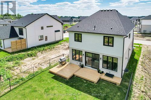3998 Big Leaf Trail, London South (South V), ON - Outdoor With Deck Patio Veranda With Exterior