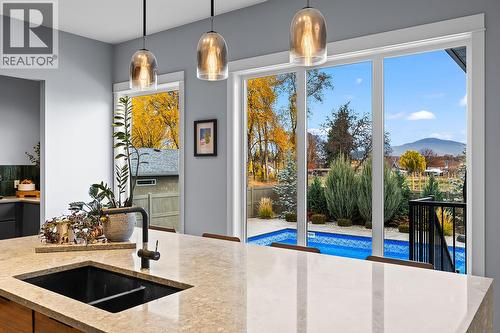 720 Turner Road, Kelowna, BC - Indoor Photo Showing Kitchen With Double Sink