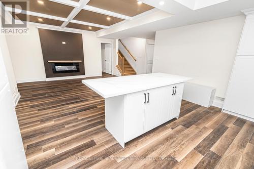 Bsmt - 166 Concession Street, Hamilton, ON - Indoor With Fireplace