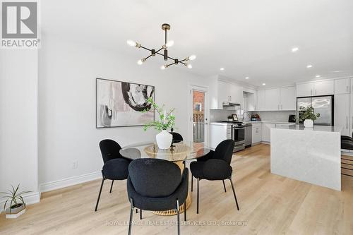 Dining Area w/Walkout to Deck open to Kitchen - 426 Parkridge Crescent, Oakville, ON - Indoor Photo Showing Other Room