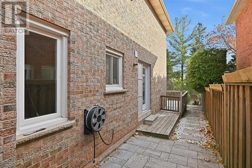 Walkout from Kitchen to the Side Yard - 426 Parkridge Crescent, Oakville, ON - Outdoor With Deck Patio Veranda With Exterior