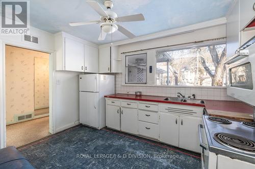 10 Campbell Crescent, Toronto, ON - Indoor Photo Showing Kitchen With Double Sink