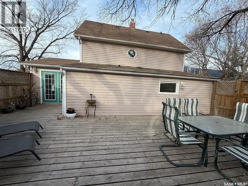 237 Perkins Street, Estevan, SK - Outdoor With Deck Patio Veranda With Exterior
