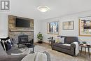38 Clearview Court, Peterborough (Monaghan Ward 2), ON  - Indoor Photo Showing Living Room With Fireplace 