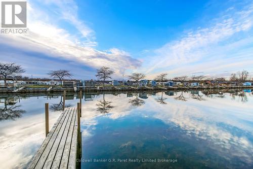 New fixed exterior dock. - 1 Duncan Street, Norfolk (Turkey Point), ON - Outdoor With Body Of Water With View