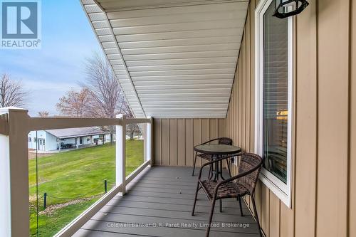 Upper balcony. - 1 Duncan Street, Norfolk (Turkey Point), ON - Outdoor With Exterior