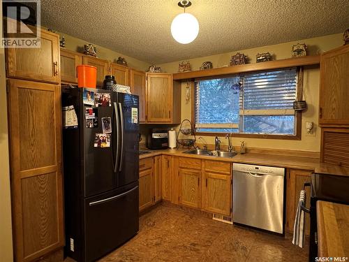 97 Dorothy Street, Regina, SK - Indoor Photo Showing Kitchen With Double Sink