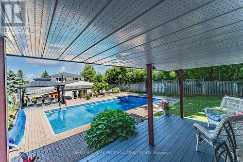 630 William Street, Midland, ON - Outdoor With In Ground Pool With Deck Patio Veranda