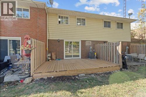 2960 Meadowbrook Lane Unit# 2, Windsor, ON - Outdoor With Deck Patio Veranda With Exterior