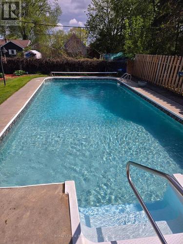 81 Crestview Avenue, Belleville (Belleville Ward), ON - Outdoor With In Ground Pool With Backyard