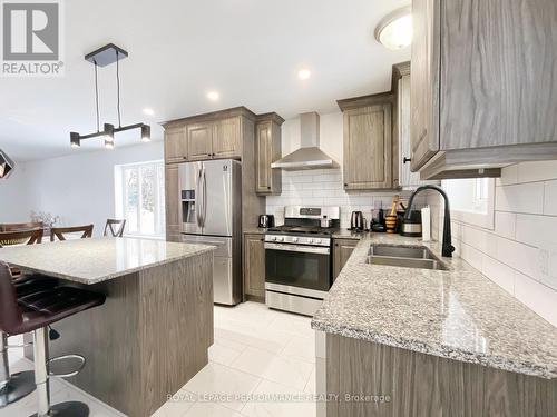 830 Portelance Avenue, Hawkesbury, ON - Indoor Photo Showing Kitchen With Double Sink With Upgraded Kitchen
