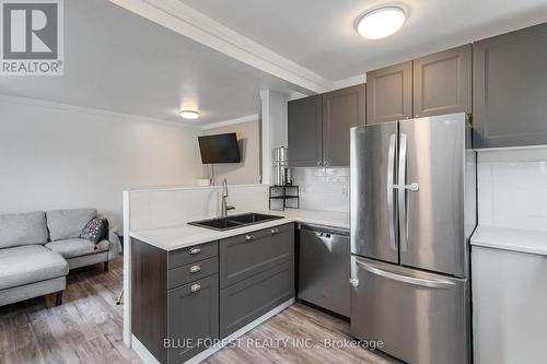 1155 Trafalgar Street, London East (East M), ON - Indoor Photo Showing Kitchen With Stainless Steel Kitchen With Double Sink