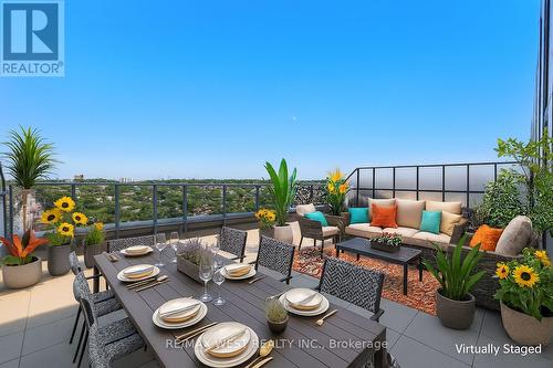 1103 - 1808 St Clair Avenue W, Toronto, ON - Outdoor With Deck Patio Veranda