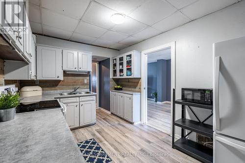 52 Connaught Avenue N, Hamilton, ON - Indoor Photo Showing Kitchen With Double Sink