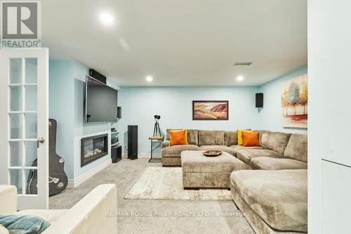 112 Old Varcoe Road, Clarington, ON - Indoor With Fireplace