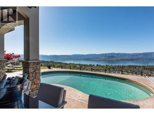 716 Kuipers Crescent, Kelowna, BC - Outdoor With Body Of Water With In Ground Pool With View