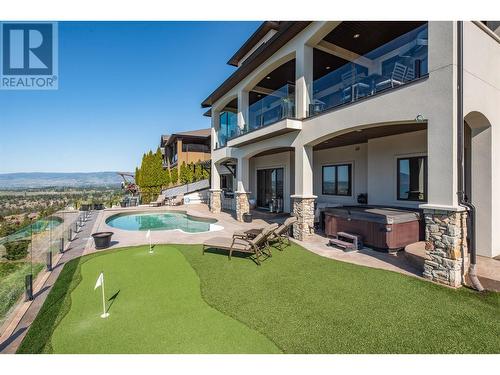 716 Kuipers Crescent, Kelowna, BC - Outdoor With In Ground Pool With Balcony