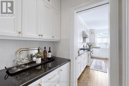 Service Area Between the Dining Room & the Kitchen - 166 Grandvista Crescent, Vaughan, ON - Indoor Photo Showing Kitchen