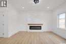 207 Taskamanwa Street, Saskatoon, SK  - Indoor Photo Showing Living Room With Fireplace 