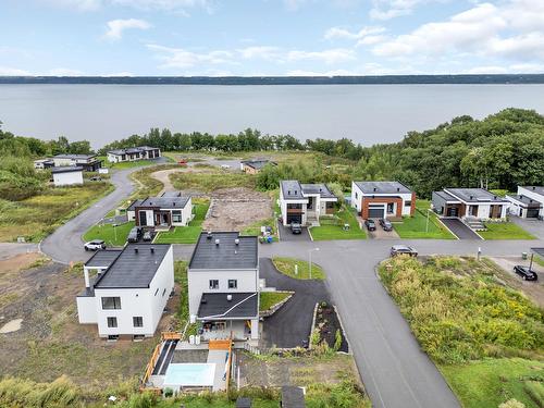 Photo aérienne - 42 Mtée De La Pointe-Aux-Sables, Cap-Santé, QC - Outdoor With Body Of Water With View