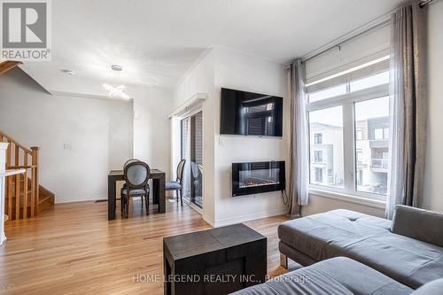 123 Bravo Lane, Newmarket, ON - Indoor Photo Showing Living Room With Fireplace