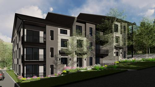 To be built - 204-2960 Rue Chapleau, Sainte-Adèle, QC - Outdoor With Facade