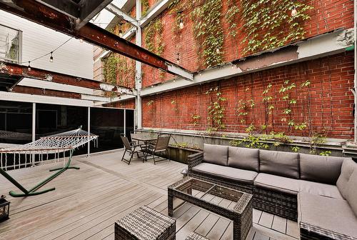 Terrasse - 202-7345 Boul. St-Laurent, Montréal (Villeray/Saint-Michel/Parc-Extension), QC - Outdoor With Deck Patio Veranda With Exterior