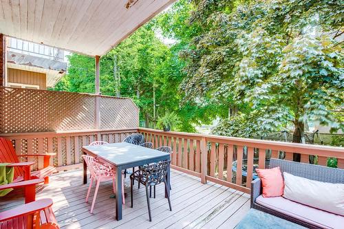 Backyard - 694 Av. Victoria, Westmount, QC - Outdoor With Deck Patio Veranda With Exterior