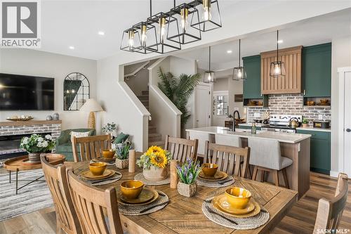 212 Froese Crescent, Warman, SK - Indoor Photo Showing Dining Room