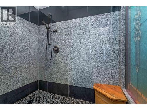 Ensuite Shower - 60 Pringle Road, Carmi, BC - Indoor Photo Showing Bathroom