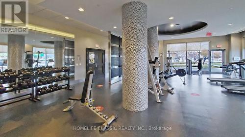 507 - 55 Speers Road, Oakville, ON - Indoor Photo Showing Gym Room