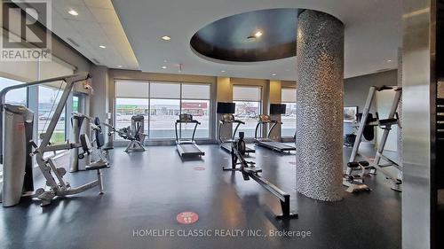 507 - 55 Speers Road, Oakville, ON - Indoor Photo Showing Gym Room