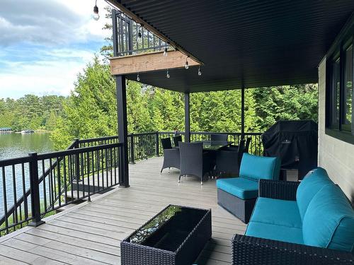 Balcon - 100 22E Rue Du Lac-Des-Français, Sainte-Marcelline-De-Kildare, QC - Outdoor With Deck Patio Veranda With Exterior