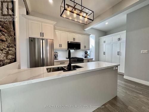 6 Elgin Street N, Cambridge, ON - Indoor Photo Showing Kitchen With Double Sink